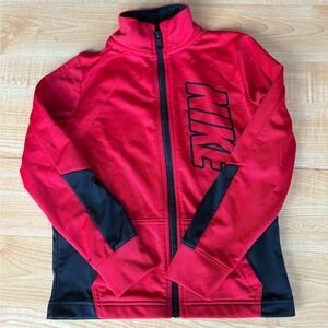 Nike Youth Red and Black Sports Jacket